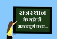 information about Rajasthan in hindi