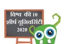 Top 10 Universities in the World 2020