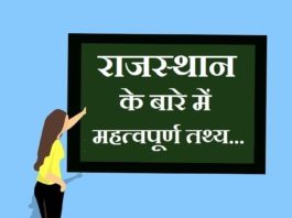 information about Rajasthan in hindi