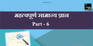 महत्वपूर्ण सामान्य ज्ञान || IMP GK-6 Important General knowledge