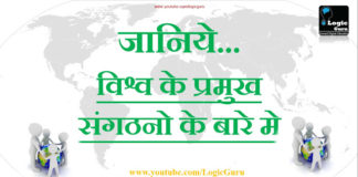 जानिए विश्व के प्रमुख संगठनो के बारे में | know World’s leading organizations worlds-leading-organizations