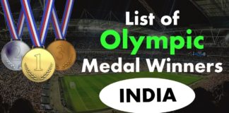 ओलम्पिक पदक विजेताओ की सूची || List of Olympic Medal Winners list-of-olympic-medal-winners