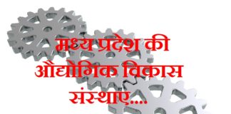 मध्य प्रदेश की औद्योगिक विकास संस्थाए | Industrial Development Institutions of MP industrial-development-institutions-of-MP