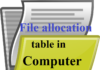 File allocation table in Computer file-allocation-table-in-computer
