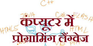कंप्यूटर में प्रोग्रामिंग लैंग्वेज | Programming Language In Computer programming-language-in-computer