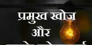 invention and their inventors in hindi | प्रमुख खोज और उनके खोजकर्ता invention and their inventors in hindi