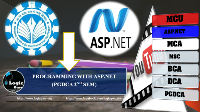 PROGRAMMING WITH ASP.NET (PGDCA 2ND SEM)