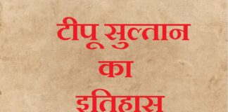 History of tipu sultan in hindi | टीपू सुल्तान का इतिहास history-of-tipu-sultan-in-hindi